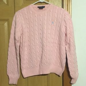 Pink Ralph Lauren sweater